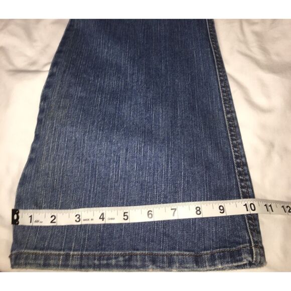 VTG Duck Head Jeans Co jeans Womens 9 blue denim bootcut CUTE POCKETS Retro Y2K - Picture 8 of 8